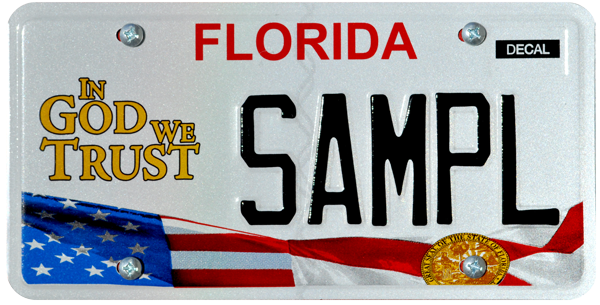 In God We Trust Florida plate high res sm